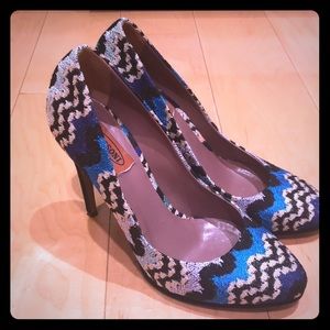 Missoni high heels